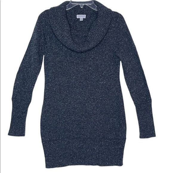 A Pea in the Pod Maternity Cowlneck Sweater Gray Size S - Picture 1 of 14